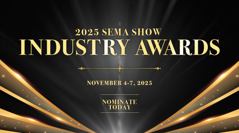 NOMINATIONS OPEN FOR 2025 SEMA INDUSTRY AWARDS