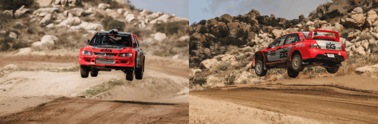 380HP Mitsubishi Attacks the Hoonigan Rally Speedrun Course