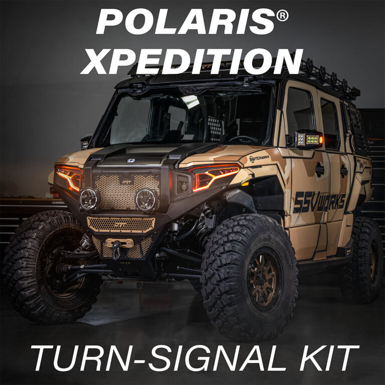 SWITCH Works by SSV Works Launches Tango2™ Street-Legal Turn-Signal Kit for 2025-Up Polaris® Xpedition XP / ADV