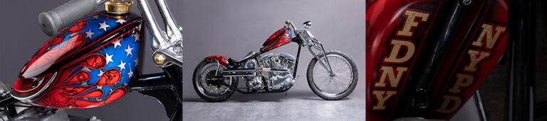Barrett-Jackson to Auction “Hot and Heavy” Chopper, a Custom Paul Cox Industries Motorcycle to Benefit Tunnel to Towers Foundation