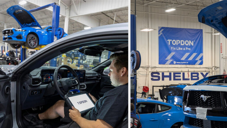 Shelby American and TOPDON US Announce Strategic Agreement 