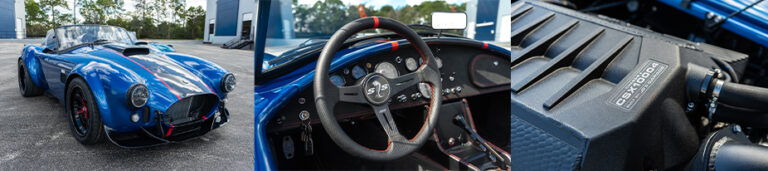 Shelby Legendary Cars/Superformance Honors Carroll Shelby’s Personal 427 Cobra with the New CSX10000 Super Snake Featuring 1,000HP Supercharged Ford Godzilla Engine 