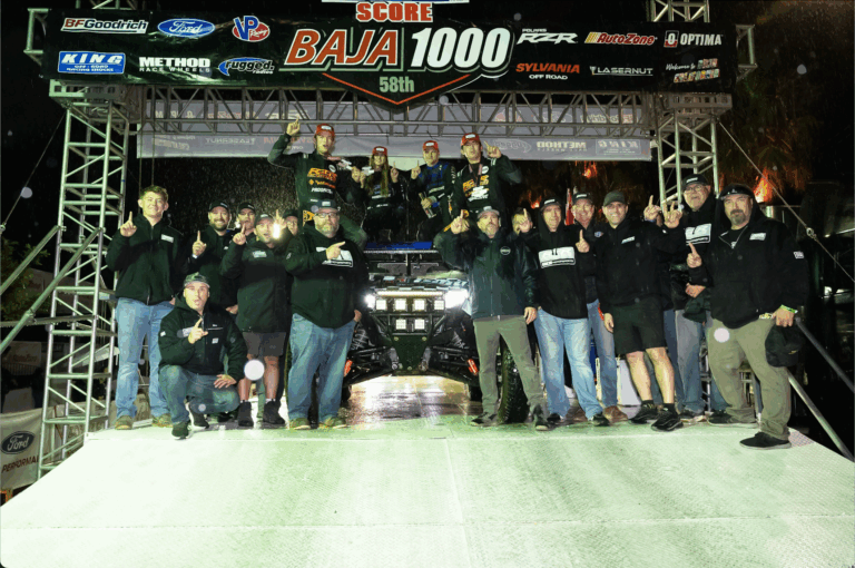 CAYDEN MACCACHREN’S RELENTLESS PERFORMANCE CLAIMS BAJA 1000 WIN, SECURES SCORE DESERT SERIES SWEEP FOR POLARIS RZR FACTORY RACING