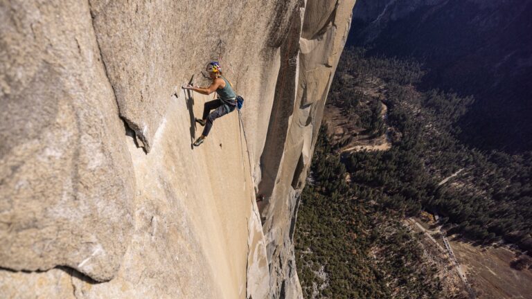 Red Bull Athlete Sasha DiGiulian Becomes First Woman to Free Climb Longest Route on Yosemite’s El Capitan