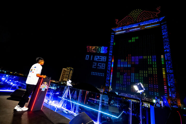 Tetris in the Sky: 2,000 Drones Turn Dubai Frame Into Giant Playable Game for Inaugural Red Bull Tetris World Final