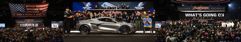 Barrett-Jackson Scottsdale Auction Celebrates Incredible Start to New Year Demonstrating Strength of Collector Car Hobby with 100% Sell-Through, Hosts Grammy-Nominated Singer-Songwriter Linda Perry for Sale of Collectible Camaro