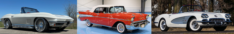 Custom, Original ‘50s and ‘60s Chevrolet Corvettes, Bel Airs Ready to Shine During Barrett-Jackson Palm Beach Auction 