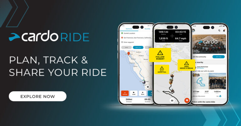Cardo taking connectivity to the next level with the Cardo Ride App – elevating their ecosystem