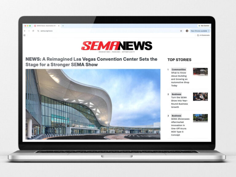 SEMA NEWS ENHANCES MEDIA STRATEGY WITH LAUNCH OF NEW DIGITAL RESOURCE HUB AND OPTIMIZED CONTENT MIX
