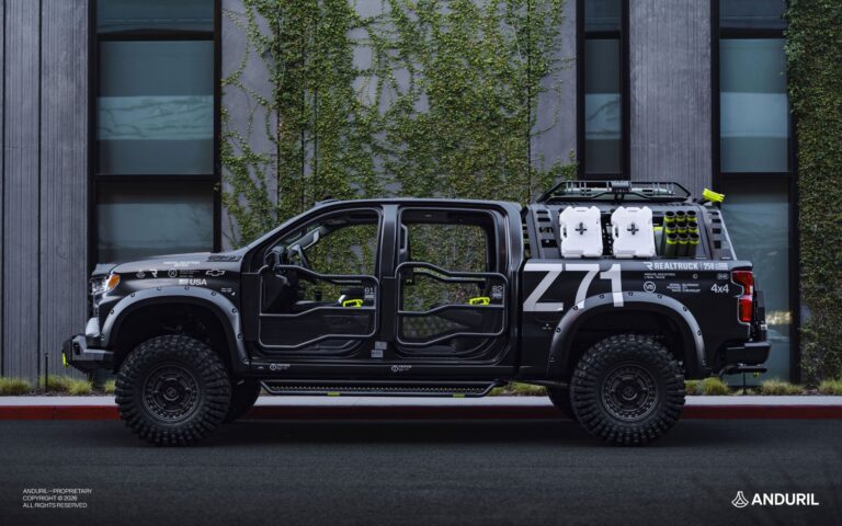 RealTruck & Palmer Luckey Build Military Utilitarian Truck for Charity 