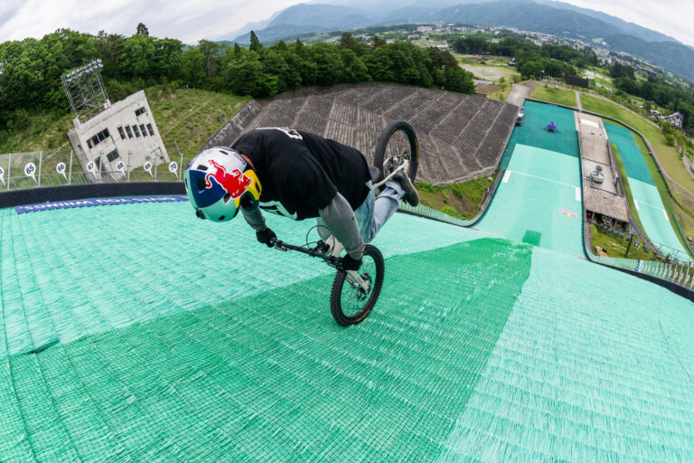Tomomi Nishikubo Makes History with World’s First Fakie Nose Manual Down an Olympic Ski Jump 