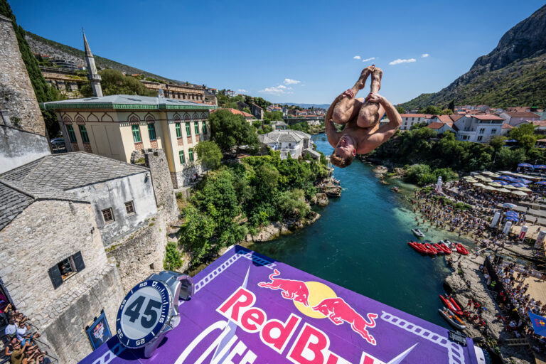 Iffland Lands Historic 10th Red Bull Cliff Diving World Series Title After Mostar Thriller