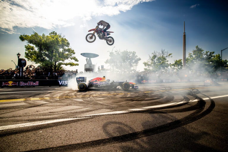 RED BULL SHOWRUN ATLANTA PRESENTED BY FORD RACING BROUGHT WORLD-CLASS MOTORSPORTS TO CITY STREETS