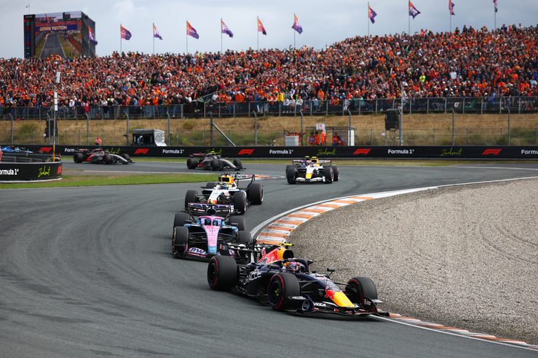 Lawson banks seventh place in dramatic Dutch Grand Prix