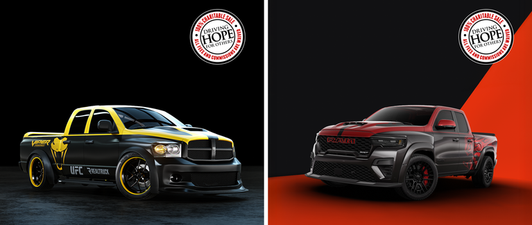 Two Championship-Style Trucks from Ram, UFC, and RealTruck to Be Auctioned for Charity During Barrett-Jackson’s 2026 Las Vegas Auction 
