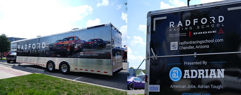 Radford Racing School Welcomes Adrian as New Sponsor