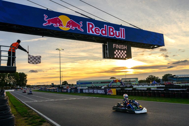Max Verstappen passes 100 karts in just 14 laps in Red Bull’s Max vs 100
