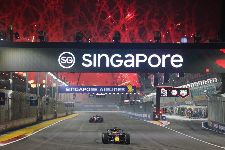 Dutchman Verstappen Leads From Start To Finish For First Singapore Grand Prix Victory