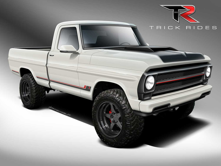 Trick Rides to Debut World’s First Carbon Fiber 4×4 Ford F-100 at 2026 SEMA Show