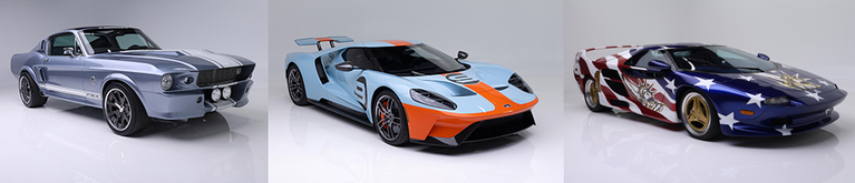 2019 Ford GT Heritage Edition and “The Outlaw” Custom 1968 Ford Mustang Fastback Highlight Early Lineup of Collectible Vehicles Crossing Historic Nine-Day Barrett-Jackson Scottsdale Auction Block